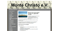Desktop Screenshot of montechristo-ev.de